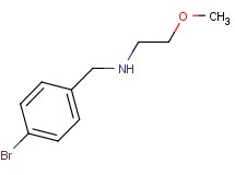 (4-bromobenzyl)(2-methoxyethyl)amine (4-bromobenzyl)(2-methoxyethyl)amine