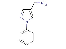 1-(1-phenyl-1H-pyrazol-4-yl)methanamine 1-(1-phenyl-1H-pyrazol-4-yl)methanamine