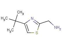 1-(4-tert-butyl-1,3-thiazol-2-yl)methanamine 1-(4-tert-butyl-1,3-thiazol-2-yl)methanamine