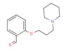 2-[3-(1-piperidinyl)propoxy]benzaldehyde