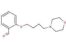 2-[4-(4-morpholinyl)butoxy]benzaldehyde