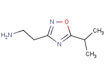 2-(5-isopropyl-1,2,4-oxadiazol-3-yl)ethanamine 2-(5-isopropyl-1,2,4-oxadiazol-3-yl)ethanamine