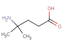 4-amino-4-methylpentanoic acid 4-amino-4-methylpentanoic acid
