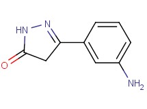 5-(3-aminophenyl)-2,4-dihydro-3H-pyrazol-3-one