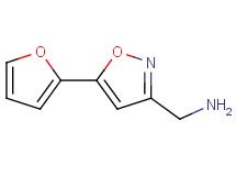 1-[5-(2-furyl)-3-isoxazolyl]methanamine
