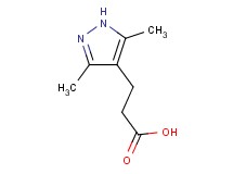 3-(3,5-dimethyl-1H-pyrazol-4-yl)propanoic acid 3-(3,5-dimethyl-1H-pyrazol-4-yl)propanoic acid