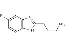 3-(5-fluoro-1H-benzimidazol-2-yl)-1-propanamine 3-(5-fluoro-1H-benzimidazol-2-yl)-1-propanamine