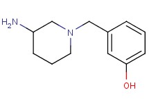 3-[(3-amino-1-piperidinyl)methyl]phenol