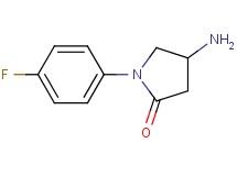 4-amino-1-(4-fluorophenyl)-2-pyrrolidinone 4-amino-1-(4-fluorophenyl)-2-pyrrolidinone