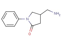 4-(aminomethyl)-1-phenyl-2-pyrrolidinone 4-(aminomethyl)-1-phenyl-2-pyrrolidinone