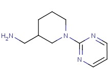 1-(1-pyrimidin-2-ylpiperidin-3-yl)methanamine 1-(1-pyrimidin-2-ylpiperidin-3-yl)methanamine
