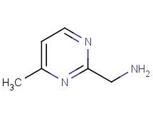 1-(4-methyl-2-pyrimidinyl)methanamine 1-(4-methyl-2-pyrimidinyl)methanamine