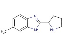 6-methyl-2-pyrrolidin-2-yl-1H-benzimidazole 6-methyl-2-pyrrolidin-2-yl-1H-benzimidazole