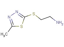 2-[(5-methyl-1,3,4-thiadiazol-2-yl)thio]ethanamine
