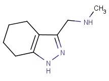 N-methyl-1-(4,5,6,7-tetrahydro-1H-indazol-3-yl)methanamine N-methyl-1-(4,5,6,7-tetrahydro-1H-indazol-3-yl)methanamine