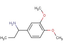 1-(3,4-dimethoxyphenyl)-1-propanamine 1-(3,4-dimethoxyphenyl)-1-propanamine