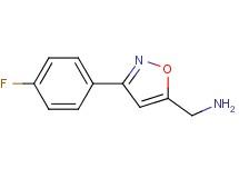 1-[3-(4-fluorophenyl)-5-isoxazolyl]methanamine