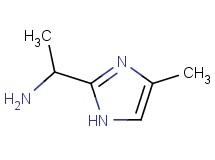 1-(4-methyl-1H-imidazol-2-yl)ethanamine 1-(4-methyl-1H-imidazol-2-yl)ethanamine