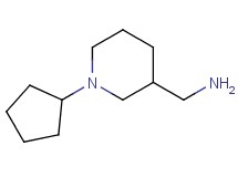 1-(1-cyclopentyl-3-piperidinyl)methanamine 1-(1-cyclopentyl-3-piperidinyl)methanamine
