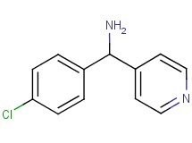 1-(4-chlorophenyl)-1-pyridin-4-ylmethanamine 1-(4-chlorophenyl)-1-pyridin-4-ylmethanamine