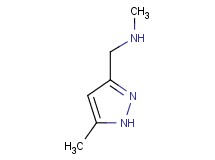 N-methyl-1-(5-methyl-1H-pyrazol-3-yl)methanamine N-methyl-1-(5-methyl-1H-pyrazol-3-yl)methanamine