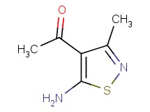 1-(5-amino-3-methyl-4-isothiazolyl)ethanone 1-(5-amino-3-methyl-4-isothiazolyl)ethanone