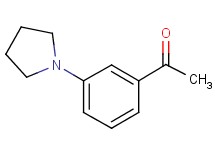 1-(3-pyrrolidin-1-ylphenyl)ethanone 1-(3-pyrrolidin-1-ylphenyl)ethanone