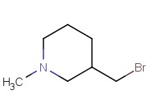 3-(bromomethyl)-1-methylpiperidine