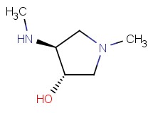 trans-1-methyl-4-(methylamino)-3-pyrrolidinol