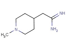 2-(1-methylpiperidin-4-yl)ethanimidamide