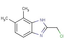 2-(chloromethyl)-6,7-dimethyl-1H-benzimidazole 2-(chloromethyl)-6,7-dimethyl-1H-benzimidazole