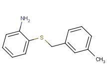 2-[(3-methylbenzyl)thio]aniline