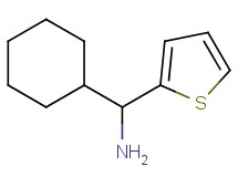 1-cyclohexyl-1-(2-thienyl)methanamine 1-cyclohexyl-1-(2-thienyl)methanamine