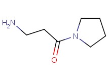 3-oxo-3-(1-pyrrolidinyl)-1-propanamine 3-oxo-3-(1-pyrrolidinyl)-1-propanamine