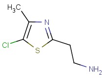 2-(5-chloro-4-methyl-1,3-thiazol-2-yl)ethanamine 2-(5-chloro-4-methyl-1,3-thiazol-2-yl)ethanamine