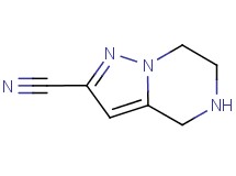 4,5,6,7-tetrahydropyrazolo[1,5-a]pyrazine-2-carbonitrile