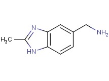 1-(2-methyl-1H-benzimidazol-5-yl)methanamine 1-(2-methyl-1H-benzimidazol-5-yl)methanamine