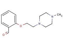 2-[2-(4-methyl-1-piperazinyl)ethoxy]benzaldehyde