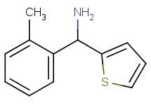 1-(2-methylphenyl)-1-(2-thienyl)methanamine 1-(2-methylphenyl)-1-(2-thienyl)methanamine