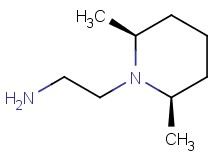 2-[cis-2,6-dimethyl-1-piperidinyl]ethanamine