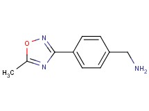 1-[4-(5-methyl-1,2,4-oxadiazol-3-yl)phenyl]methanamine