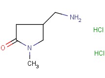 4-(aminomethyl)-1-methyl-2-pyrrolidinone dihydrochloride