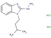 2-hydrazino-1-(3-methylbutyl)-1H-benzimidazole dihydrochloride