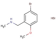(5-bromo-2-methoxybenzyl)methylamine hydrobromide (5-bromo-2-methoxybenzyl)methylamine hydrobromide