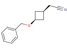 [cis-3-(benzyloxy)cyclobutyl]acetonitrile