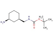tert-butyl [(cis-3-aminocyclohexyl)methyl]carbamate