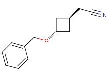 [trans-3-(benzyloxy)cyclobutyl]acetonitrile