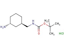 tert-butyl rac-{[(1R,3R)-3-aminocyclohexyl]methyl}carbamate hydrochloride