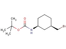 tert-butyl [cis-3-(bromomethyl)cyclohexyl]carbamate