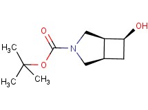 tert-butyl rac-(1R,5S,6S)-6-hydroxy-3-azabicyclo[3.2.0]heptane-3-carboxylate